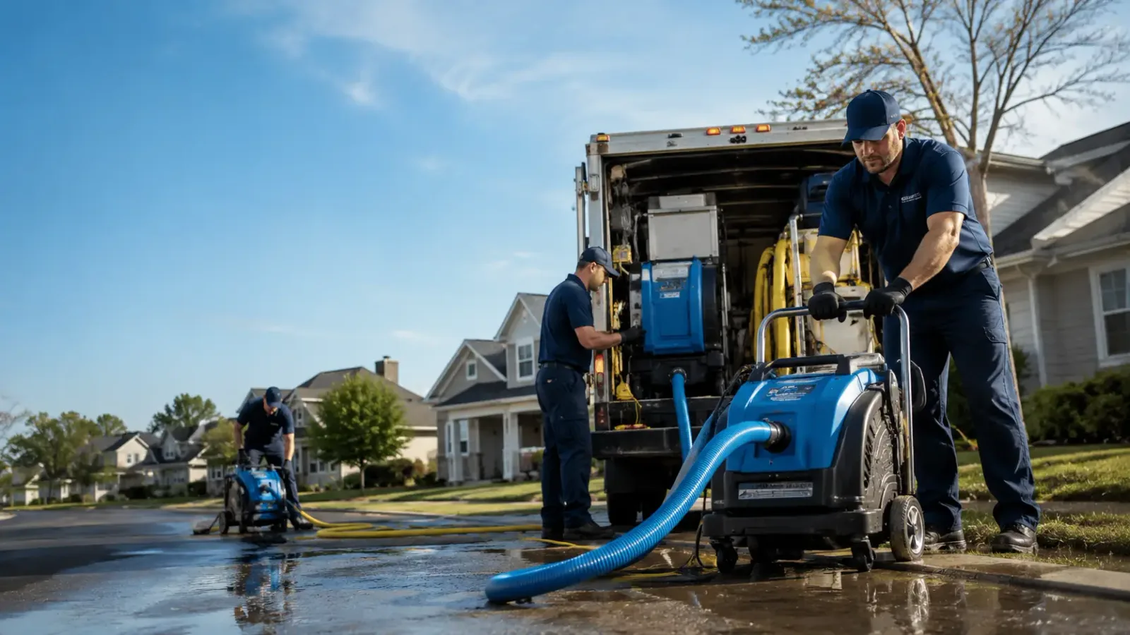 Flood Damage Cleanup in Le Roy, NY